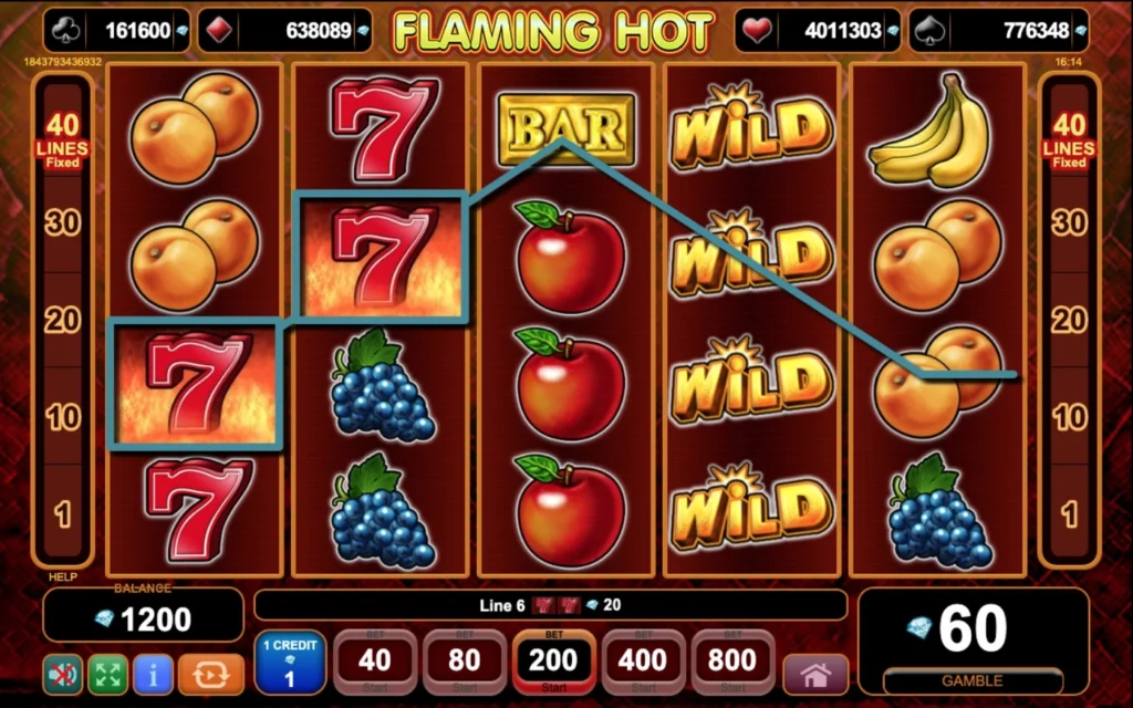 Игровой автомат Flaming Hot